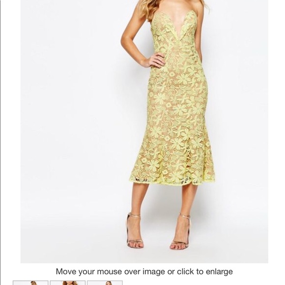 Yellow jarlo dress Clearance